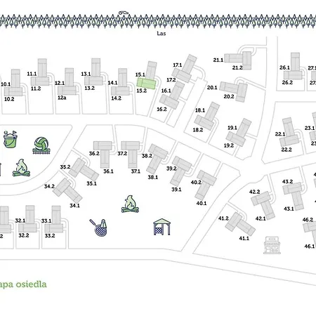 Ferienhaus Na Kaszubach 15-2 - Ostoja Bukowo